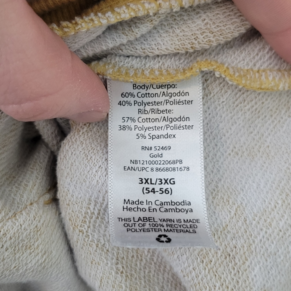No Boundaries Yellow Tie Dye Shirt Sleeve Hoodie Plus Size 3xl - Picture 5 of 8